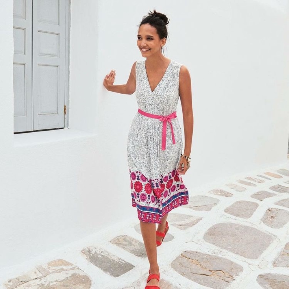 Boden Ellie Scarf Dress